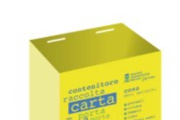 sostituzione dei contenitori domestici per la raccolta della carta